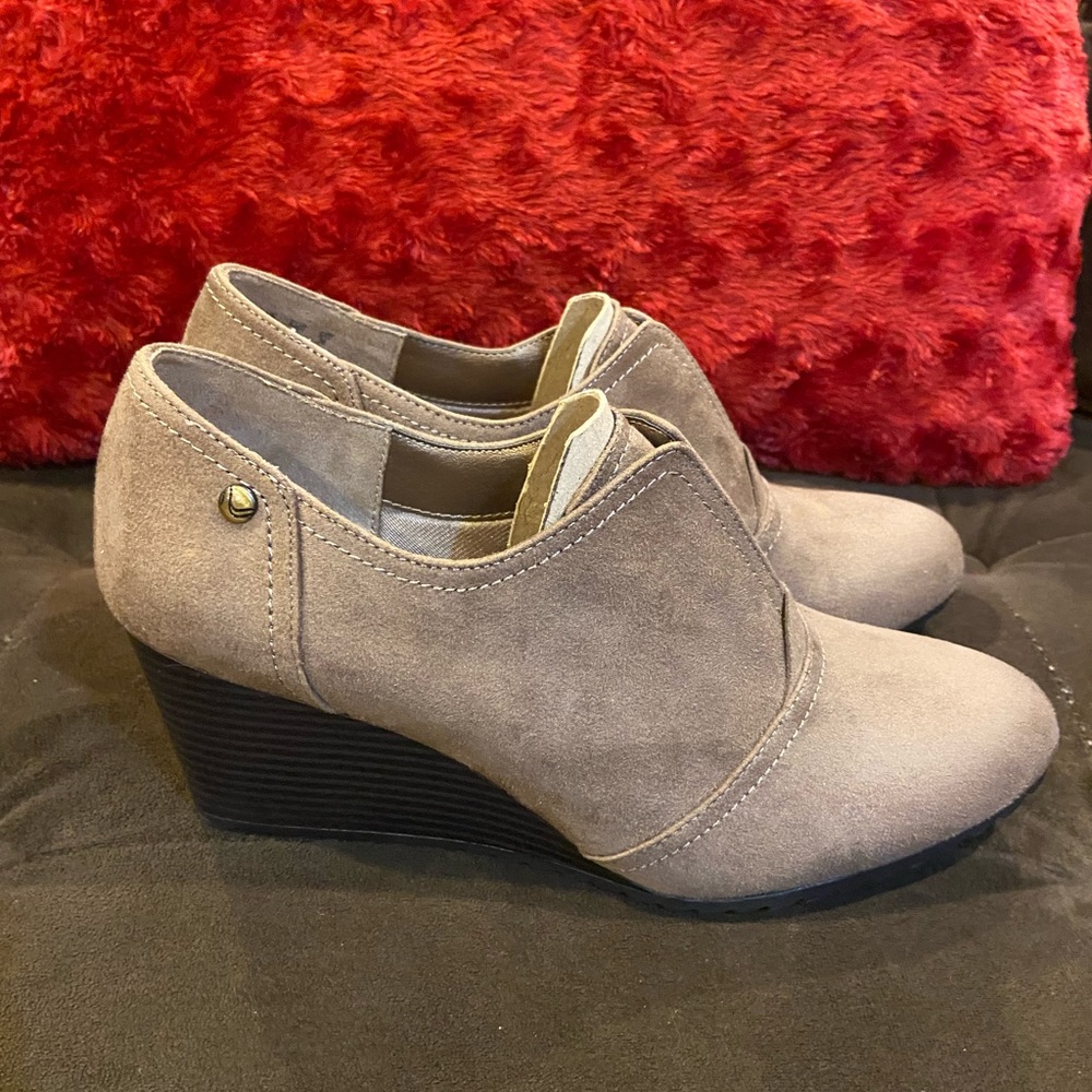 LifeStride booties/wedges from Macy’s